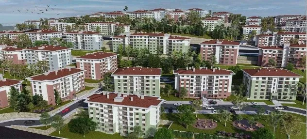 SUR YAPI ADIYAMAN İNDERE EMLAK KONUT PROJESİ